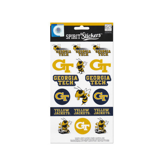 Georgia Tech Yellow Jackets Spirit Stickers