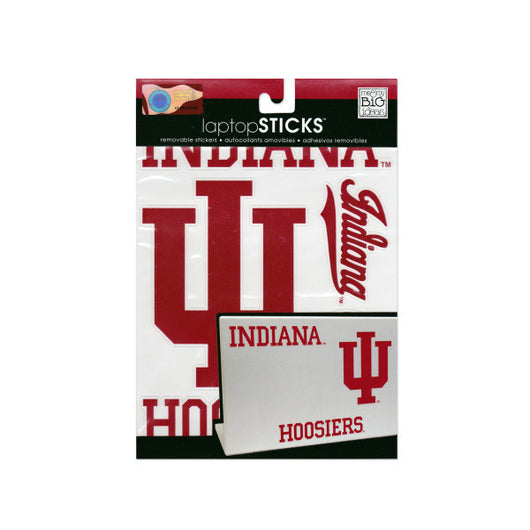 Indiana Hoosiers Removable Laptop Stickers