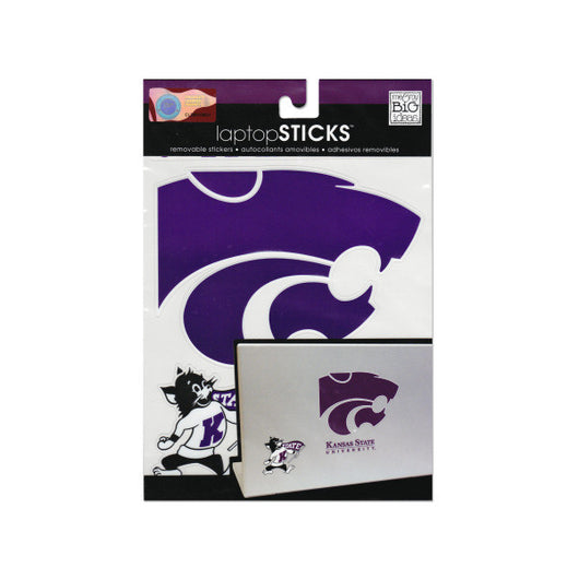 Kansas State University Removable Laptop Stickers