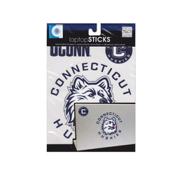 Connecticut Huskies Removable Laptop Stickers