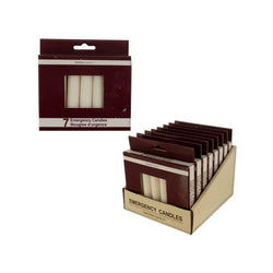 Emergency Candles Counter Top Display
