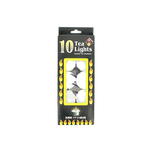 10 Pack White Tea light Candles