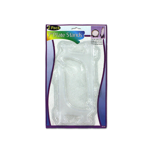 7 Plate Plastic Stands - 2 pack