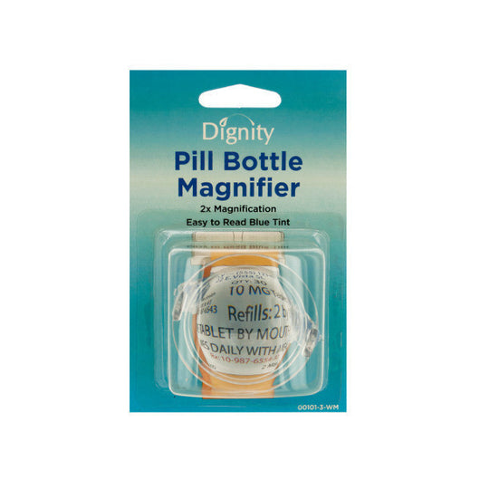 Pill Bottle Magnifier