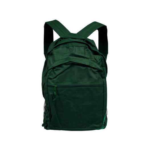 Jade Green Backpack With Storage Pockets