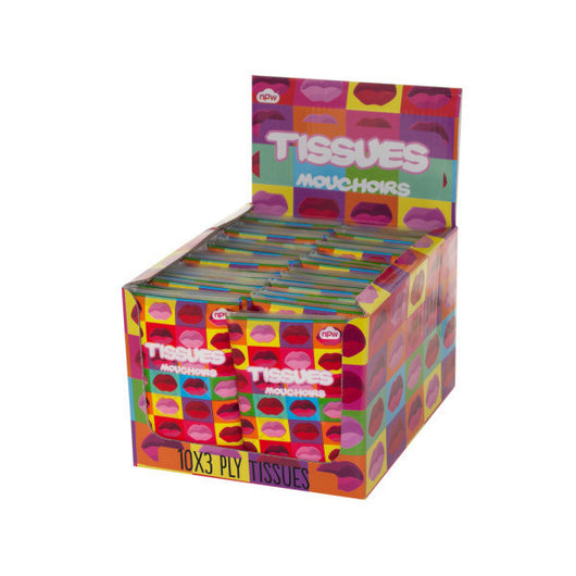 Lips Print Tissues Countertop Display