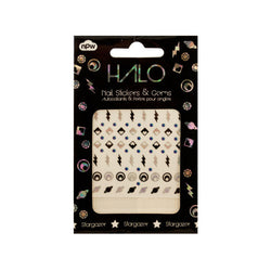 Stargazer Nail Stickers & Gems Set
