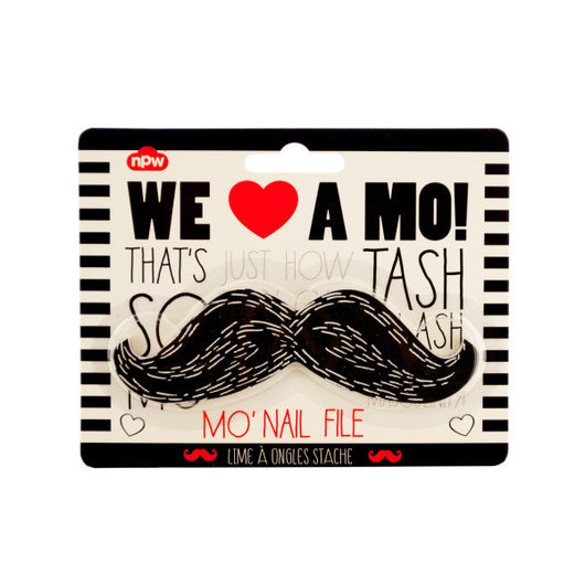 Black Mustache Nail File