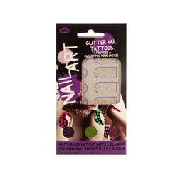 Dots Nail Art Glitter Nail Tattoos Kit