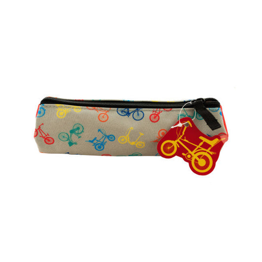 Bicycle Print Pencil Case