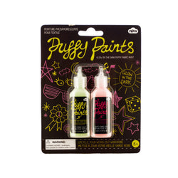 Glow In The Dark Puffy Fabric Paints