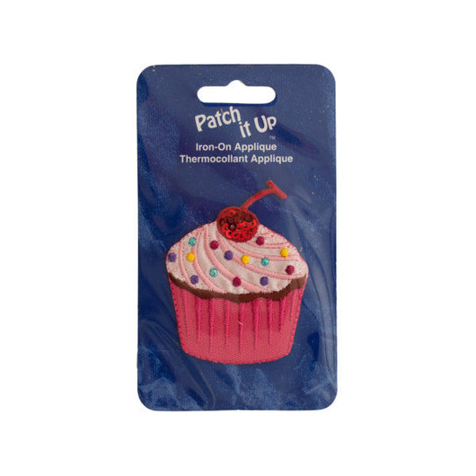 Cupcake Iron-On Applique