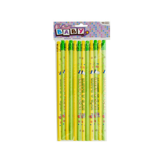 Baby Shower Pencils Set