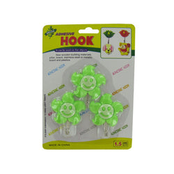 Adhesive Mounting Hooks, Pack Of 3