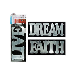 Self-Adhesive Inspirational Words Wall Decor