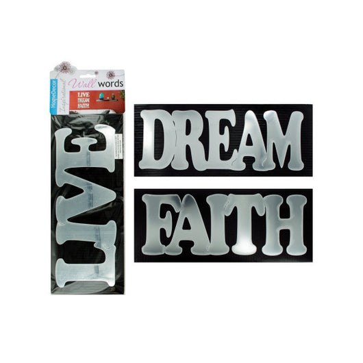 Self-Adhesive Inspirational Words Wall Decor
