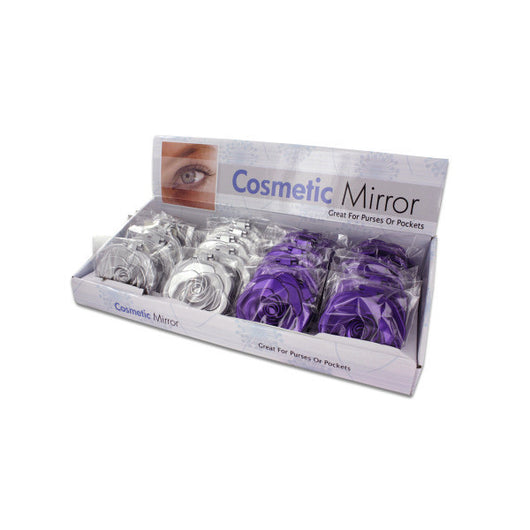 Rosette Design Cosmetic Mirror Countertop Display