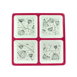 Four-Section Plate
