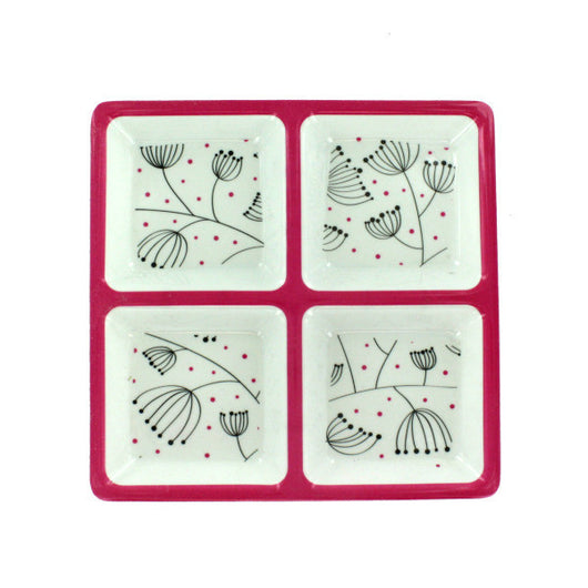 Four-Section Plate