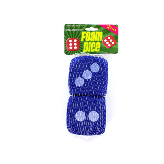Large Foam Dice, Pack Of 2