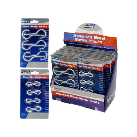 Metal Hooks Counter Top Display