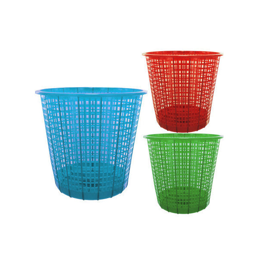 Plastic Mesh Trash Can