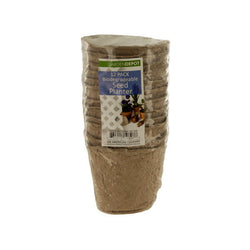 Biodegradable Round Seed Planters Set