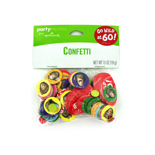 Monkey Around 60 Confetti