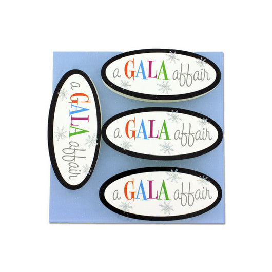 Gala Affair 3D Card Accents, Pack Of 8