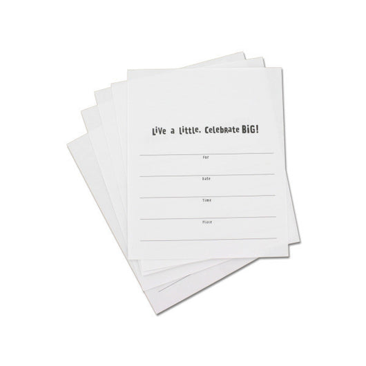 Mix And Match Party Invitation Inserts, Celebration
