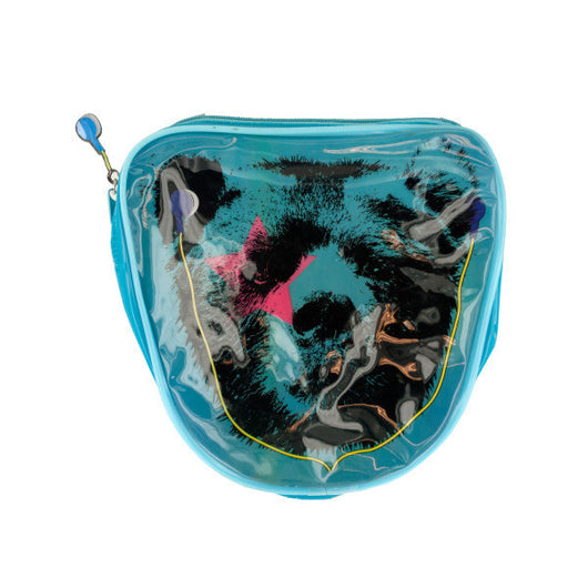 Hot Top Blue Cosmetic Bag