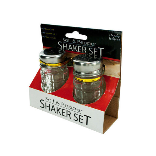 Classic Salt And Pepper Shaker Set