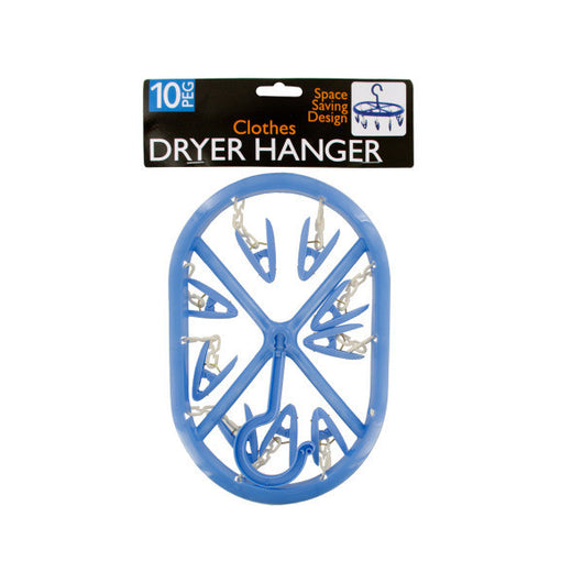 10-Clip Clothes Dryer Hanger