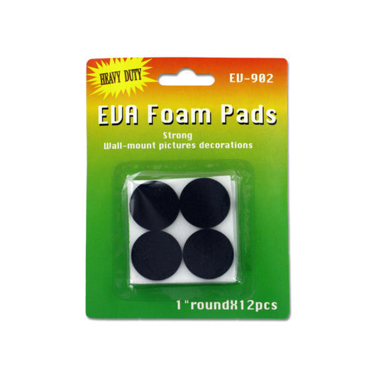 Adhesive Foam Pads, Pack Of 12