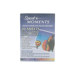 20 Sheets Photo Paper