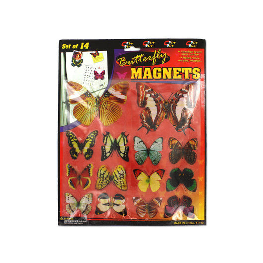 Set Of 14 Butterfly Magnets
