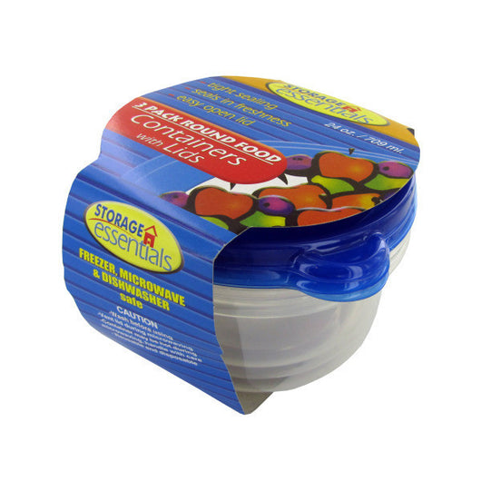 Round Food Containers With Lid