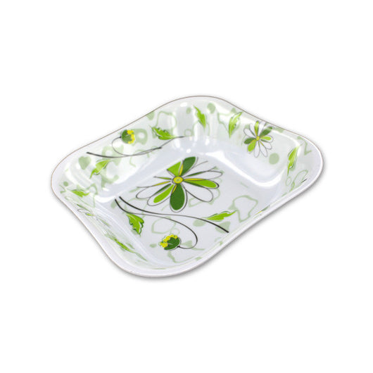 Square Bowl With Spring Floral Design