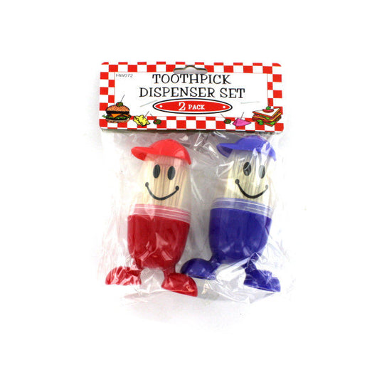 Happy Face Toothpick Dispenser Set