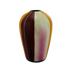 Striped Ceramic Vase