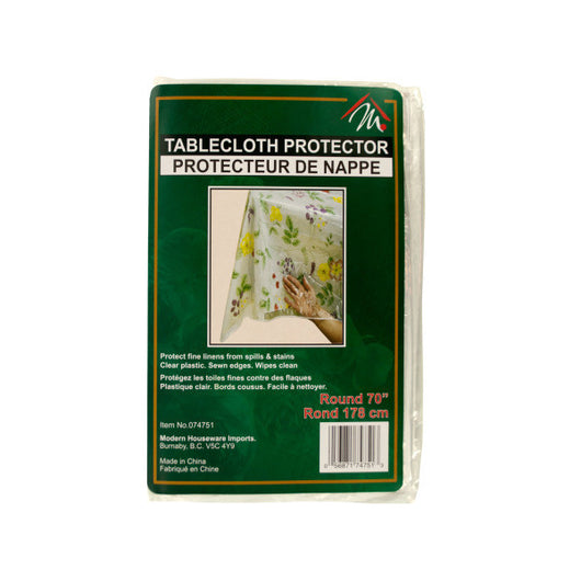 70 Inch Round Tablecloth Protector