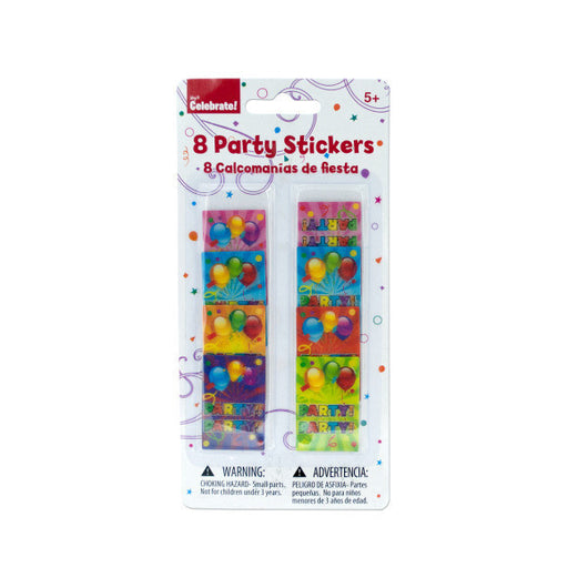 Holographic Party Stickers