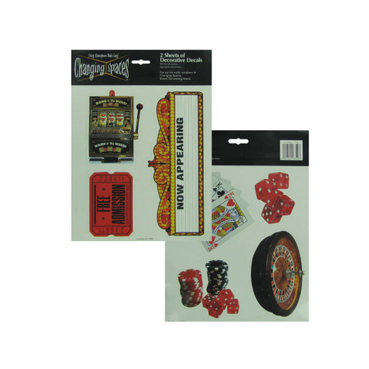 Las Vegas Decorative Decals, 7 Total