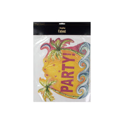 Tropicana Beach Dangling Cutout