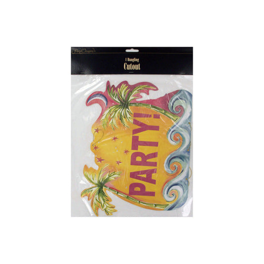 Tropicana Beach Dangling Cutout