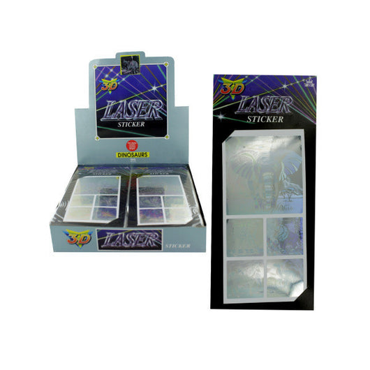Space 3D Laser Stickers, Choice Of Five Designs