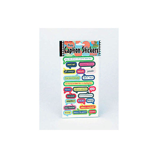 Assorted Photo Caption Stickers