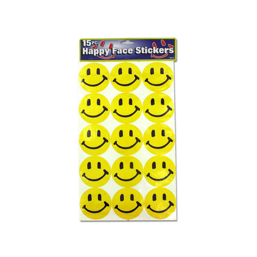 Happy Face Sticker Sheet