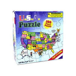 100-Piece Usa Puzzle