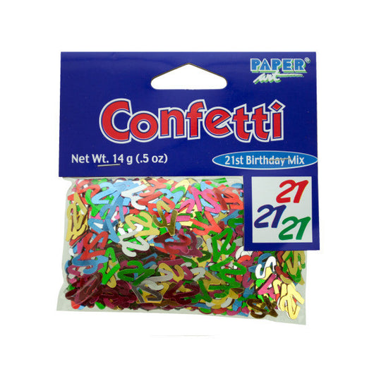 21St Birthday Confetti